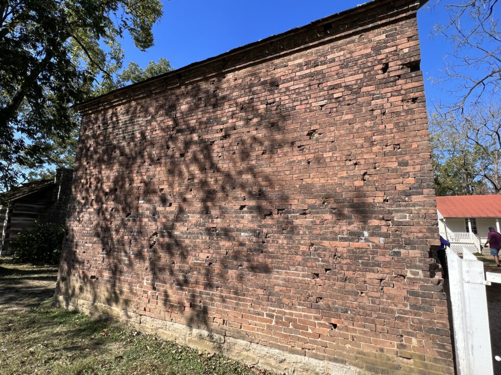 damage from battle of Franklin