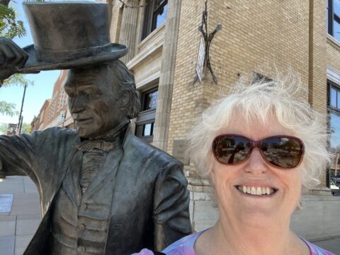 Me, President Monroe, and the Monarch Books and Boutique
